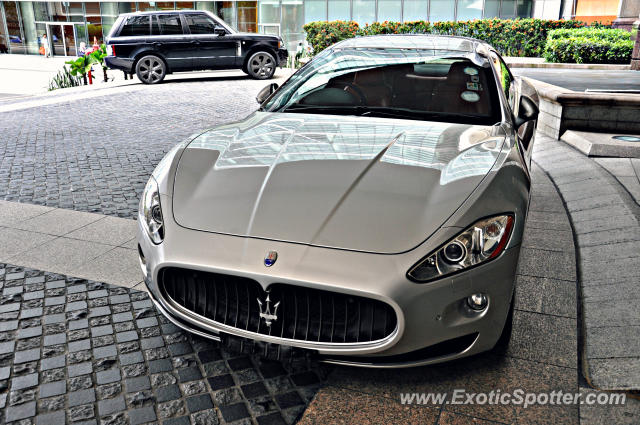 Maserati GranTurismo spotted in KLCC Twin Tower, Malaysia