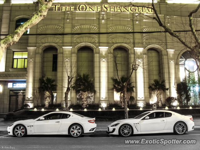 Maserati GranTurismo spotted in Shanghai, China