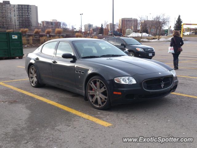 Maserati Quattroporte spotted in Oakville, Canada