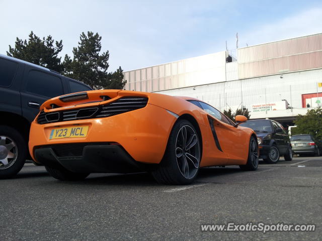 Mclaren MP4-12C spotted in Geneva, Switzerland