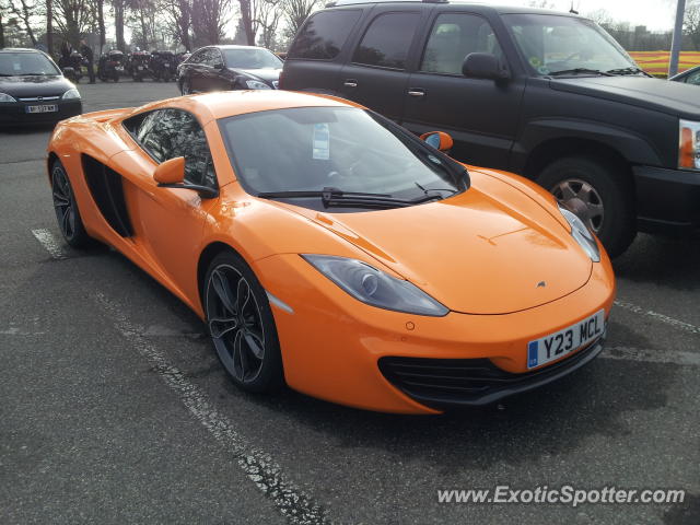 Mclaren MP4-12C spotted in Geneva, Switzerland