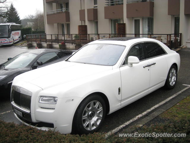 Rolls Royce Ghost spotted in Geneva, Switzerland