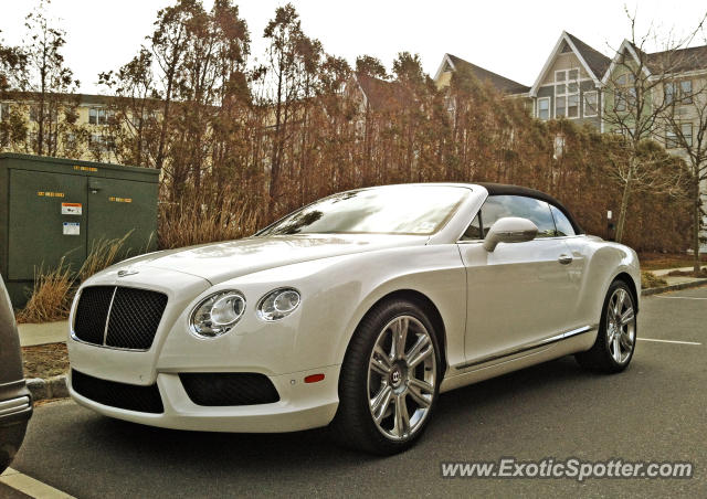 Bentley Continental spotted in Long Branch, New Jersey