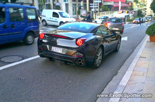 Ferrari California spotted in Monaco, Monaco