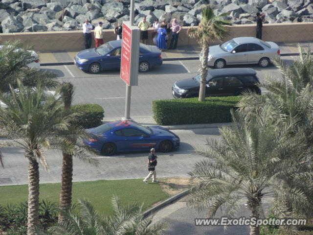 Maserati GranTurismo spotted in Dubai, United Arab Emirates