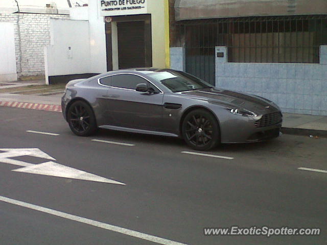 Aston Martin Vantage spotted in Lima, Peru