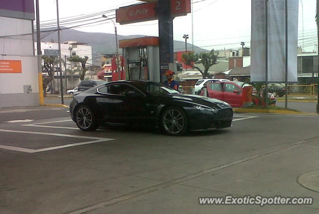 Aston Martin Vantage spotted in Lima, Peru