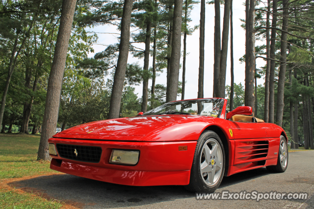 Ferrari 348 spotted in Saratoga Springs, New York