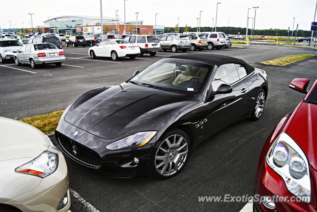 Maserati GranCabrio spotted in Hyannis, Massachusetts