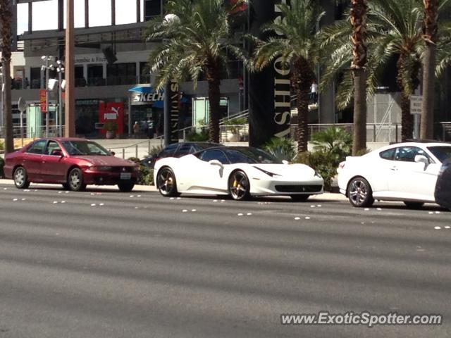 Ferrari 458 Italia spotted in Las Vegas, Nevada