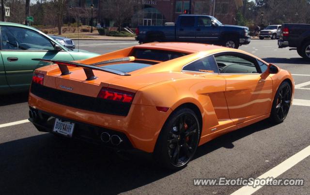 Lamborghini Gallardo spotted in Alpharetta, Georgia