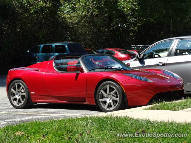 Tesla Roadster spotted in Wilmington, Delaware