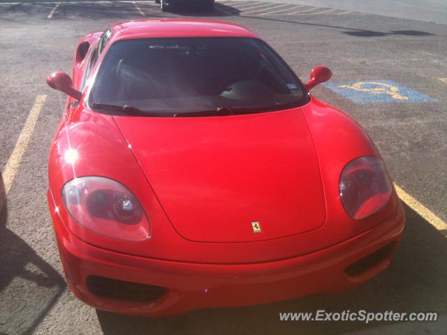 Ferrari 360 Modena spotted in Amarillo, Texas