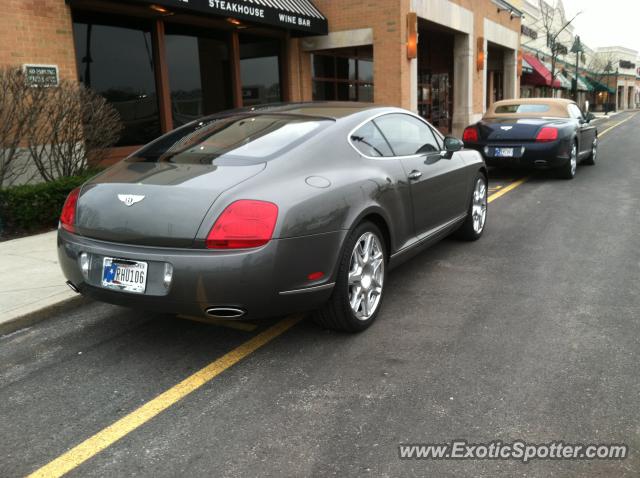 Bentley Continental spotted in Indianapolis, Indiana