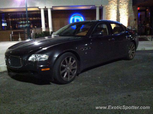 Maserati Quattroporte spotted in Indianapolis, Indiana