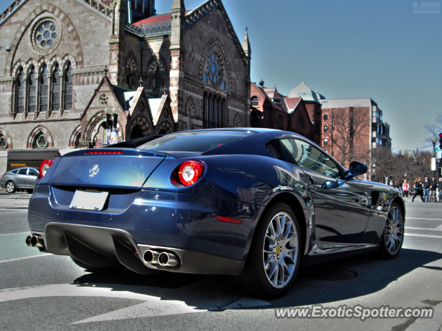 Ferrari 599GTB spotted in Boston, Massachusetts