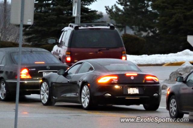 Fisker Karma spotted in Menomonee Falls, Wisconsin