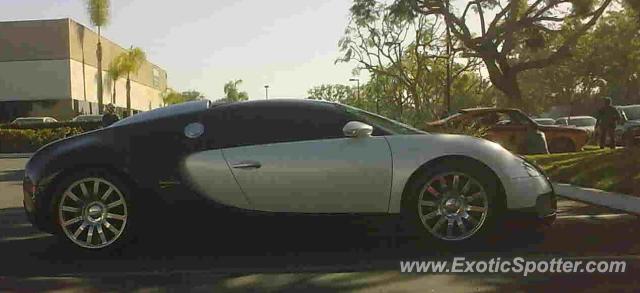 Bugatti Veyron spotted in Industry Hills, California