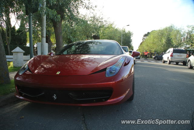 Ferrari 458 Italia spotted in Knokke-Heist, Belgium