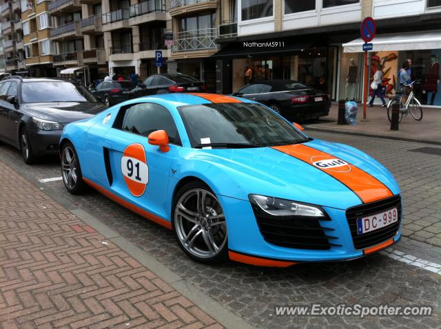 Audi R8 spotted in Knokke-Heist, Belgium