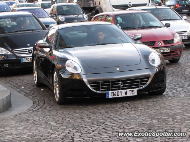 Ferrari 612 spotted in Paris, France