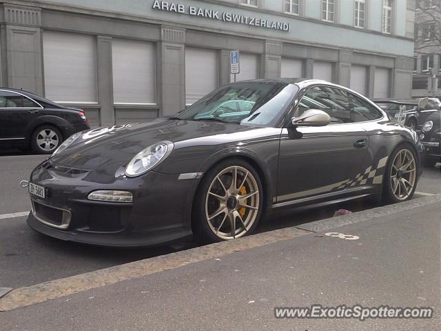 Porsche 911 GT3 spotted in Zurich, Switzerland