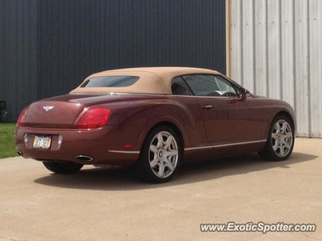 Bentley Continental spotted in Lincoln, Nebraska