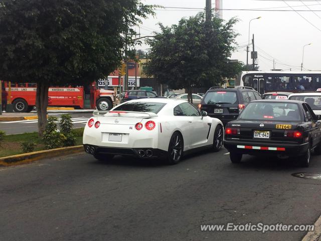 Nissan GT-R spotted in Lima, Peru