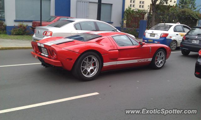 Ford GT spotted in Lima, Peru