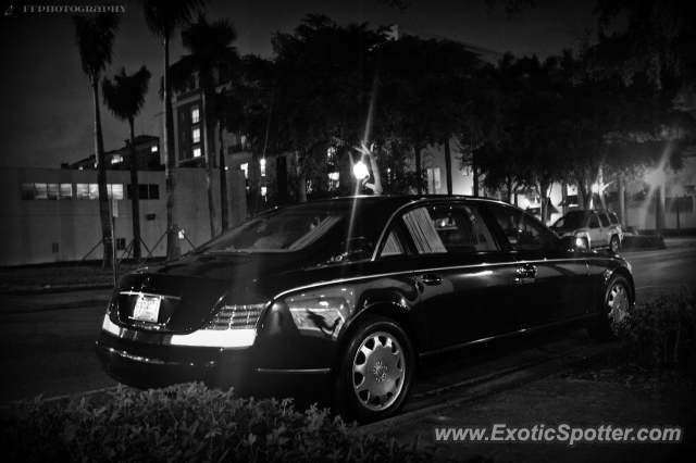 Mercedes Maybach spotted in Coral Gables, Florida