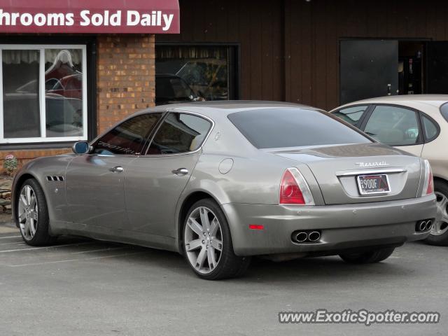 Maserati Quattroporte spotted in Avondale, Pennsylvania