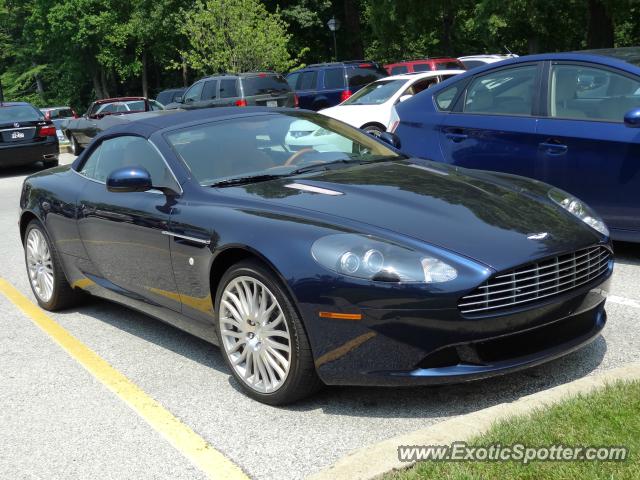 Aston Martin DB9 spotted in Wilmington, Delaware