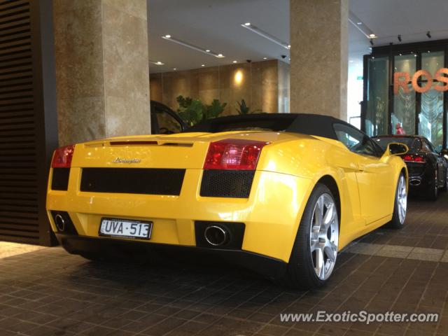 Lamborghini Gallardo spotted in Melbourne, Australia