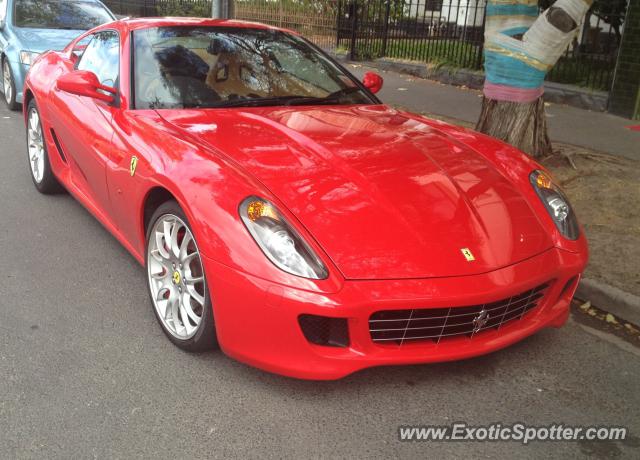 Ferrari 599GTB spotted in Melbourne, Australia