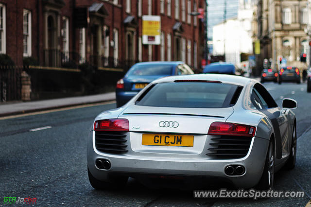 Audi R8 spotted in Leeds, United Kingdom