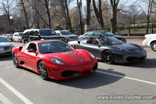Ferrari F430 spotted in Boston, Massachusetts