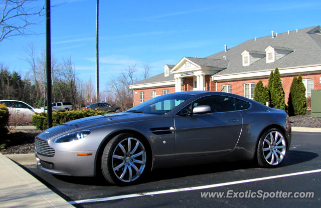 Aston Martin Vantage spotted in New Albany, Ohio