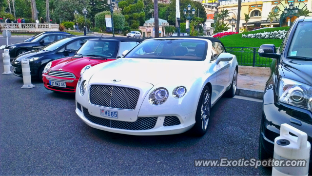 Bentley Continental spotted in Monaco, Monaco