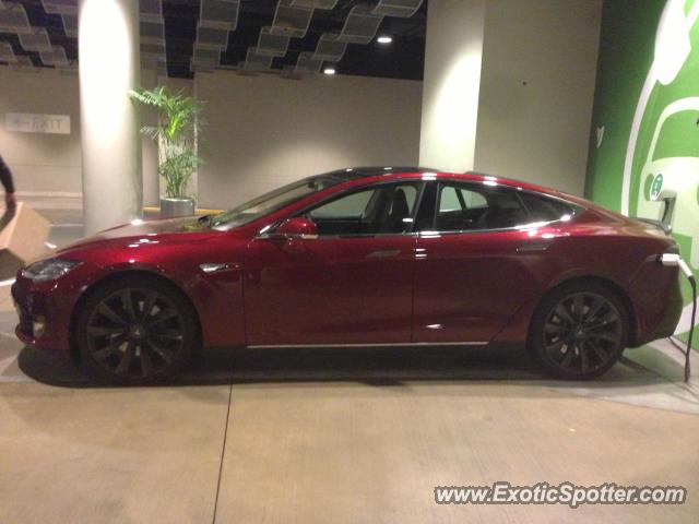 Tesla Model S spotted in Las Vegas, Nevada