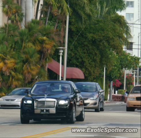 Rolls Royce Ghost spotted in Miami, Florida