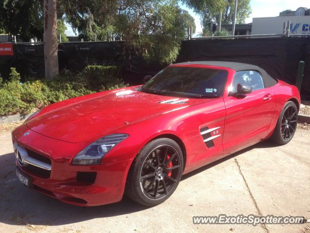 Mercedes SLS AMG spotted in Melbourne, Australia