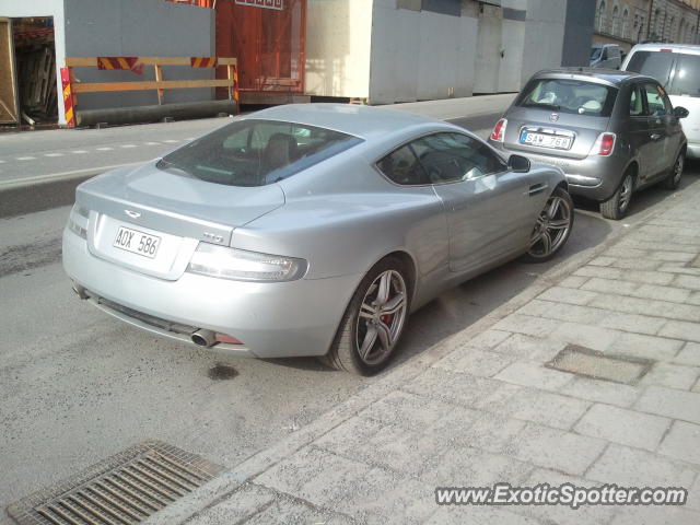 Aston Martin DB9 spotted in Stockholm, Sweden