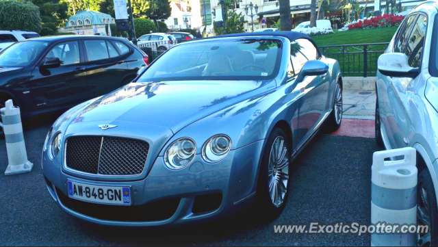 Bentley Continental spotted in Monaco, Monaco