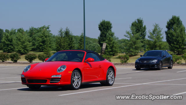 Porsche 911 spotted in New Albany, Ohio