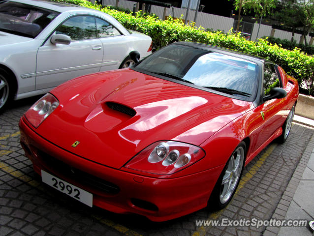 Ferrari 575M spotted in Hong Kong, China