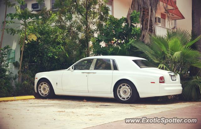 Rolls Royce Phantom spotted in Miami, Florida