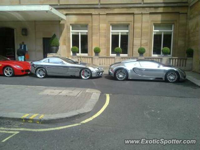 Bugatti Veyron spotted in London, United Kingdom