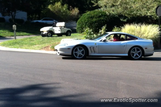 Ferrari 550 spotted in Massillon/Canton, Ohio