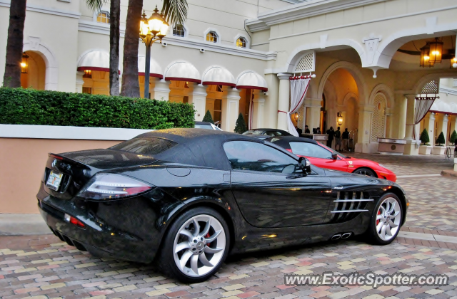 Mercedes SLR spotted in Miami, Florida