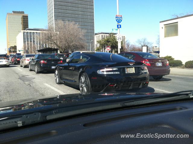 Aston Martin DBS spotted in Indianapolis, Indiana